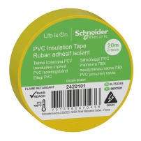 Insulation tape 19mmx20m yellow