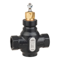 SCHNEIDER ELECTRIC Вентил, 2-пътен, Venta V211T, 2-Way, PN16, Rp 1 Internal thread, DN25, 10 Kvs, Nodular Iron Body and Seat, Brass Plug.