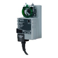 MD5B Damper Actuator, 2-Position, Non-Spring Return, 24 Vac/dc, 1 m Cable, 5 Nm, S2 Switch, IP54