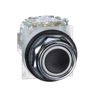 PB metal black flush spr ret 1CO
