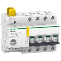 Миниатюрен прекъсвач с интрегриран контролер Reflex iC60H Ti24 16 A 4P-крива C