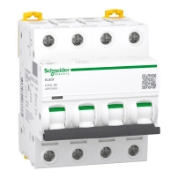 Миниатюрен автоматичен прекъсвач - 4P - 6A - крива B