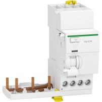 SCHNEIDER ELECTRIC Add-on residual current devices, Acti9 Vigi iC40, 3P+N, 40 A, 30 mA, AC type