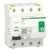 SCHNEIDER ELECTRIC RCCB Acti9 iID, 4P, 63A, 300mA, HS code:85389099, COO: ES, 0.4kg /PO:40874475/