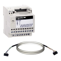 SCHNEIDER ELECTRIC Passive connection sub-base ABE7 - 16 inputs or outputs - Micro/Premium cable 2m