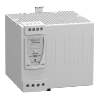 SCHNEIDER ELECTRIC Regulated switch power supply, 1 or 2 phase, 100-240V, 24V, 20A