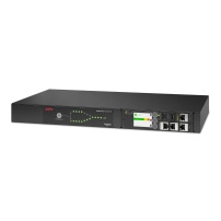 APC Netshelter Автоматичен превключвател за прехвърляне за рак, 1U, 16A, 230V, 2 IEC309 IN, 1 IEC309 OUT, 50/60Hz