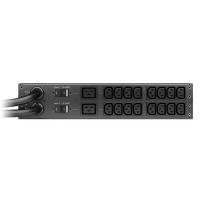 APC Netshelter Автоматичен превключвател за прехвърляне за рак, 2U, 32A, 230V, 2 IEC 309 IN, 16 C13, 2 C19 OUT, 50/60 Hz