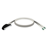 SCHNEIDER ELECTRIC Cord set, Modicon M340, 40-way terminal, two end flying leads, 10m