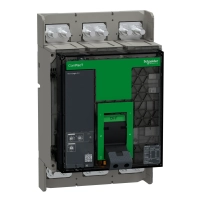 Прекъсвач, ComPacT NS630bH, 70kA at 415VAC, 3P, фиксиран, ръчно управление, MicroLogic 2.0 контролен блок, 630A