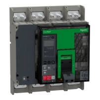 Прекъсвач, ComPacT NS630bN, 50kA при 415VAC, 4P, фиксиран, ръчно управление, MicroLogic 2.0E контролен блок, 630A