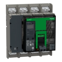 Прекъсвач, ComPacT NS630bN, 50kA при 415VAC, 4P, фиксиран, ръчно управление, MicroLogic 5.0A контролен блок, 630A