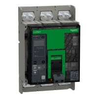 Прекъсвач, ComPacT NS1000L, 150kA при 415VAC, 3P, фиксиран, ръчно управление, MicroLogic 2.0A контролен блок, 1000A