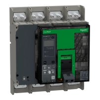 Прекъсвач, ComPacT NS1000L, 150kA при 415VAC, 4P, фиксиран, ръчно управление, MicroLogic 5.0A контролен блок, 1000A