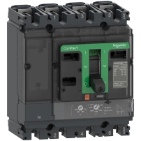 Автоматичен прекъсвач NSX100H 70kA AC 4P4D 16A TMD