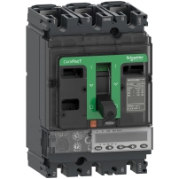 Автоматичен прекъсвач, ComPacT NSX100HB1, 75kA/690VAC, 3 полюса, MicroLogic 5.2E изключвателно устройство 40A