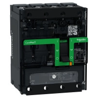 Автоматичен прекъсвач NSXm 16kA TM63D 4P/4T клеми за кабелни накрайници/шини