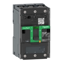 Товаров прекъсвач NSXm 160NA 3P клеми за кабелни накрайници/шини