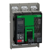 Прекъсвач, ComPacT NS1250H, 70kA при 415VAC, 3P, фиксиран, ръчно управление, MicroLogic 5.0E контролен блок, 1250A