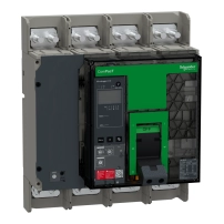 Прекъсвач, ComPacT NS1600H, 70kA при 415VAC, 4P, фиксиран, ръчно управление, MicroLogic 2.0E контролен блок, 1600A