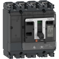 Автоматичен прекъсвач, ComPacT NSX160 DC PV, 10kA/1000VDC, 4 полюса, TM-DC PV Изключвателно устройство 160A