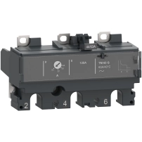Изключвателно устройство TM250G DC, ComPacT NSX250 DC, 3 полюса, термомагнитни защити, генераторна защита, 250A rating