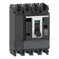 Товаров прекъсвач, ComPacT NSX400NA DC PV, 4 полюса, фиксиран, 400A rating, 1000V