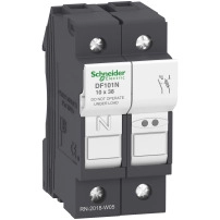 SCHNEIDER ELECTRIC Fuse carrier, 1P+N, 32A, 690VAC, fuse size 10x38mm
