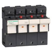 TeSys разаеденител със стопяеми предпазители 3P N 125A - размер 22 x 58 mm