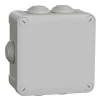 SCHNEIDER ELECTRIC Junction box, polypropylene (PP), 105x105x55mm, IP55