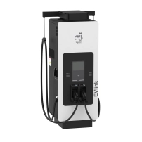 зарядна станция за електромобили, EVlink Pro DC, 120kW, CCS2 + CCS2 конектори, 3.6m кабел с кабелни водачи