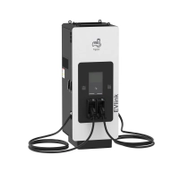 зарядна станция за електромобили, EVlink Pro DC, 180kW, CCS2 + CCS2 конектори, 7m кабел без кабелни водачи