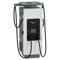 Зарядна станция за бързо зареждане, StarCharge Fast 320, 320kW, 2xCCS2, 3,8 м кабелен обхват, управление на кабелите, терминал за плащане Payter