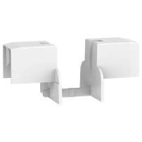 Comb busbar side cover, Easy9, 1P+N, set of 40