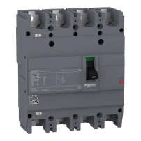 Автоматичен прекъсвач Easypact EZC250N - TMD - 100 A - 4 полюса