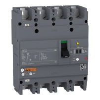Автоматичен прекъсвач EasyPact EZCV250H - TMD - 80 A - 4 полюса 3d