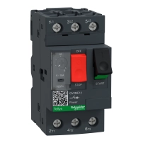 SCHNEIDER ELECTRIC Motor circuit breaker, 3P, 6-10 A, thermal magnetic, spring terminals