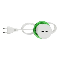 Модул XS - USB тип A/C, бял