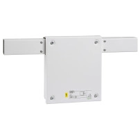 Краен захранващ блок, Canalis KBA, 40A, централен монтаж, 1 верига, 3L+N+PE, с опция за дистанционно управление, RAL9003
