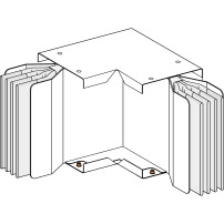 Плоско коляно, Canalis KTA, алуминий, 4000A, 3L+N+PE, N1, 1 изработено по мярка дълго разклонение, прав ъгъл