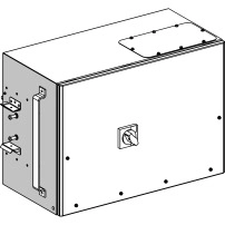 Tap-off unit, Canalis KT, with ComPacT NSX630 прекъсвач, 630A, 3L+N+PE, бял RAL9001