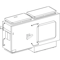 <p>Разклонител с болтове, Canalis KT, с автоматичен прекъсвач ComPact NS1250, 1250 A, 3L+N+PE, бял RAL9001</p>