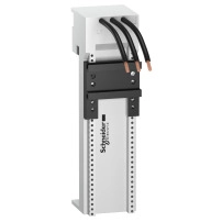 Монтажна плоча LA9Z 1x3P 32A - 63x200x63mm for GV2LE/P/ME+LC1D