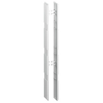 BUSBAR SUPPORT 4P END COVERS FOR 60 BUSBAR INTERAXIS