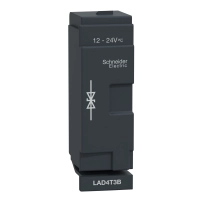 SCHNEIDER ELECTRIC Suppressor module - bidirectional peak limiting diode, 24V AC/DC
