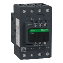 SCHNEIDER ELECTRIC Contactor, 4P(4 NO), AC-1, 0-440V, 80A, 48V AC 50/60Hz coil