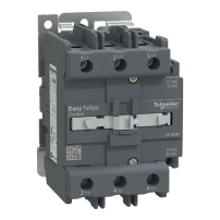 Контактор Easy TeSys Control,LC1E,3P(3NO),AC-3,<=440V,80A,110V AC бобина,50/60Hz
