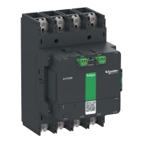 Високомощен контактор, TeSys Giga, 4 полюса (4NO), AC-1 <=440V 700A, разширена версия, 24…48V широколентова AC/DC намотка