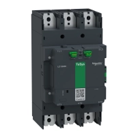 Високомощен контактор, TeSys Giga, 3 полюса (3NO), AC-3 <=440V 800A, разширена версия, 200…500V широколентова AC/DC намотка