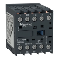 SCHNEIDER ELECTRIC Contactor TeSys K - 4P (2NO+2NC), 2P+2R,48V 50/60HZ